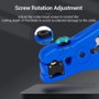 Vention KEBL0 Pelacables Coaxial y de Red Multifuncional Ajustable